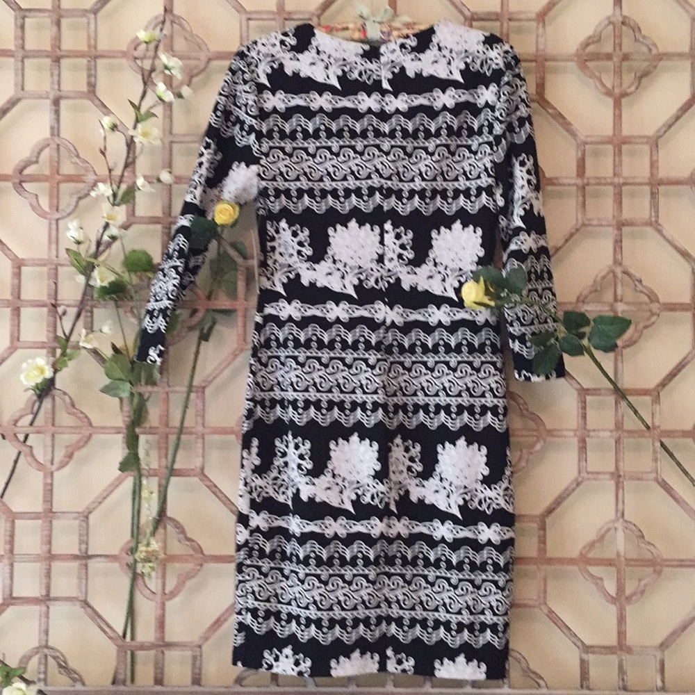 NWT black and white size small dress - Picture 3 of 5